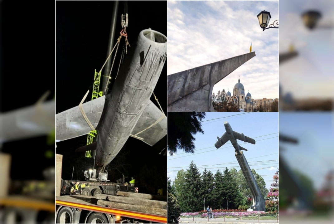 В Тернополе украинцы «борются за свои права», уничтожая советские памятники