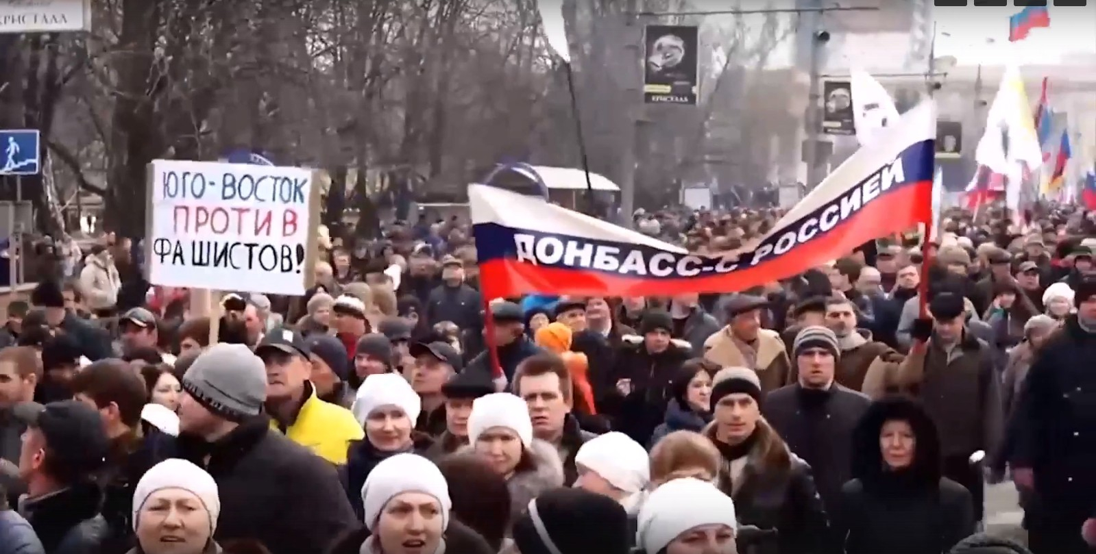 14 апреля 2014 года началось Донбасское восстание