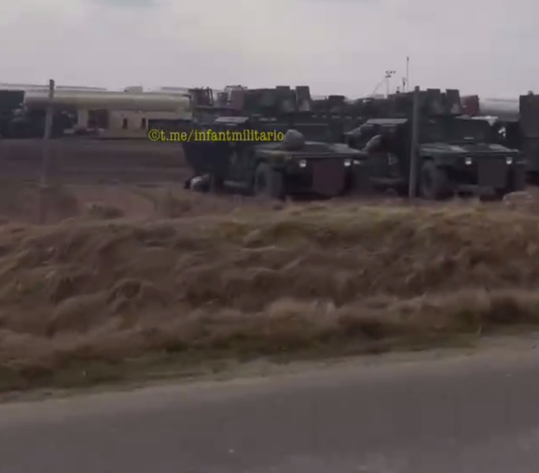 В сети появилось видео крупного американского полевого военного лагеря у украинской границы