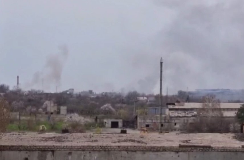 Появились новые кадры освобождения территории «Азовстали»