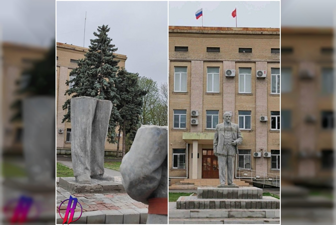 В освобожденных городах начали возвращать ранее демонтированные скульптуры