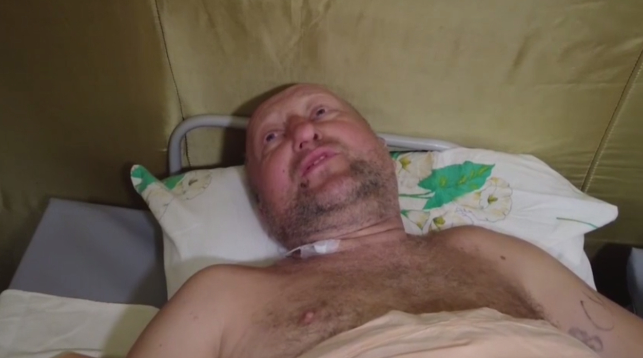 Спасенный российскими военными украинский офицер поблагодарил врачей за помощь