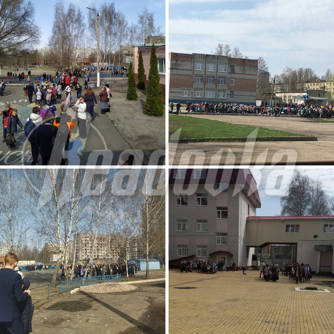 Во всех школах Брянска эвакуируют учащихся и работников