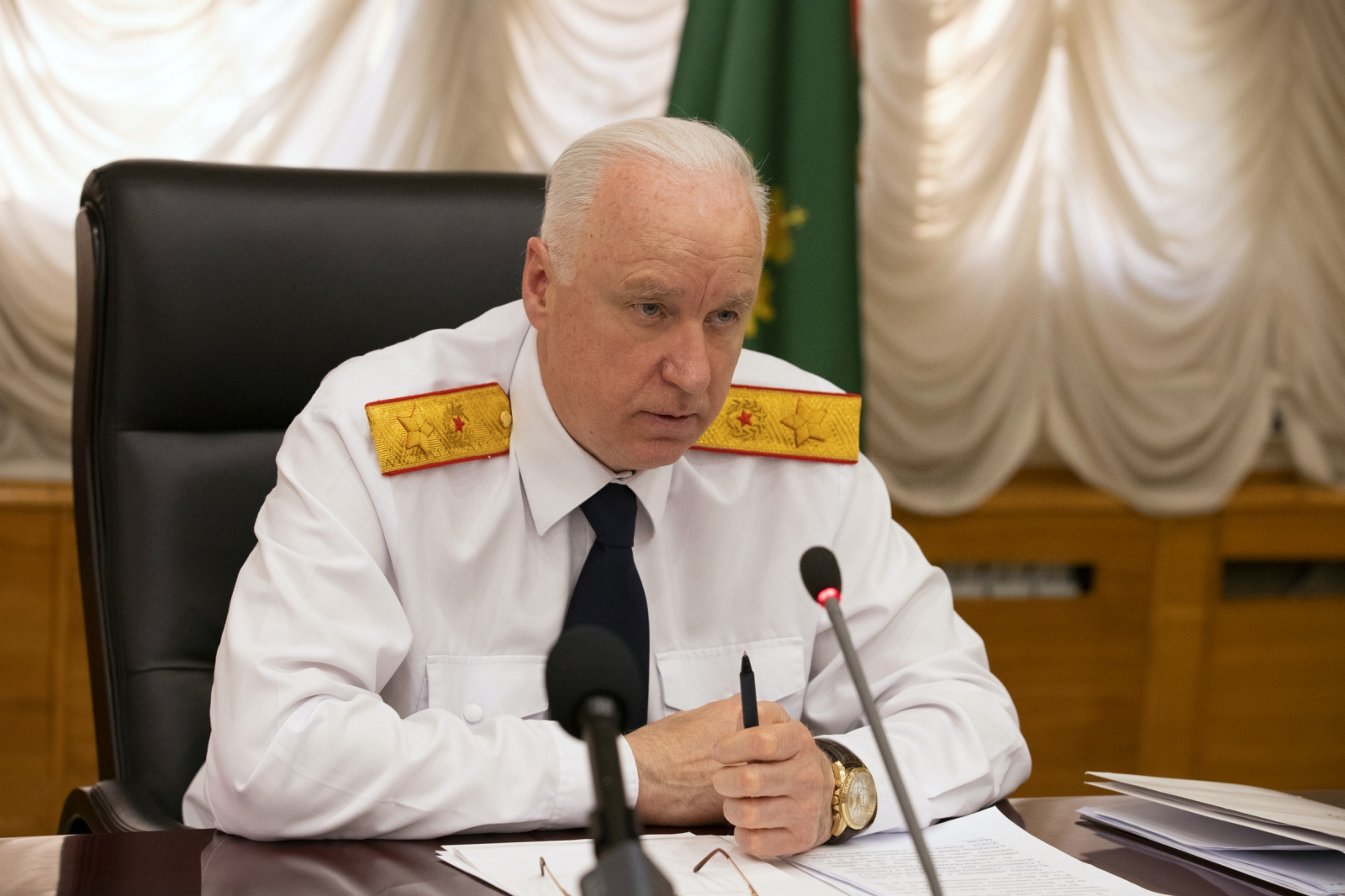 Бастрыкин поручил доложить о расследовании убийства хоккеиста