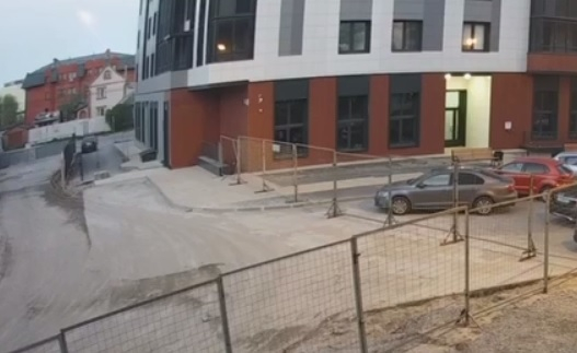 Появились кадры из Воронежа, где система ПВО уничтожила разведывательный БПЛА
