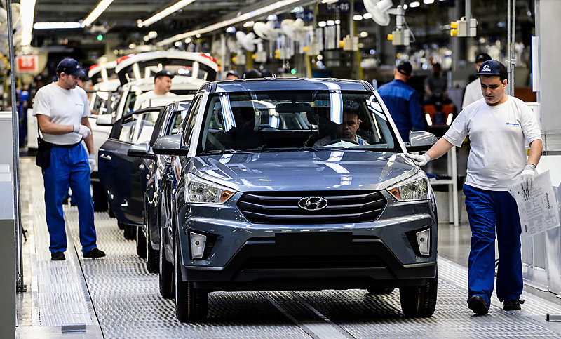 Минпромторг: Haval, Kia и Hyundai продолжают сборку авто в России