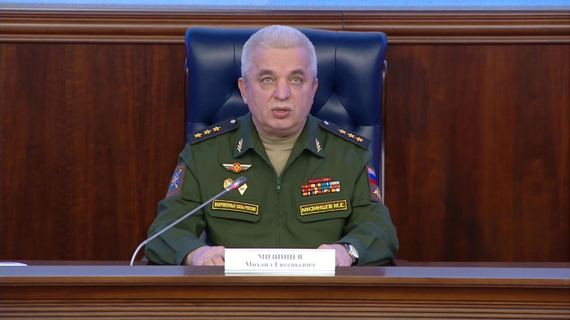 Минобороны рассказало о действии гуманитарных коридорах, открываемых Россией