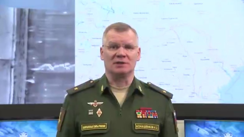 Минобороны РФ провело утренний брифинг по ситуации на Донбассе