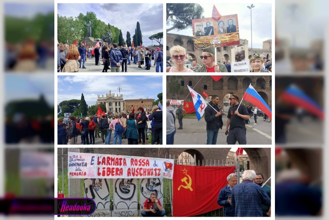 В Риме прошел «Бессмертный полк»