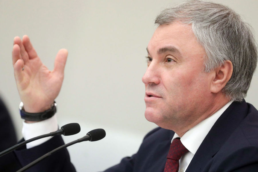 Володин перечислил «главных виновников нынешних проблем и грядущих кризисов во всем мире»