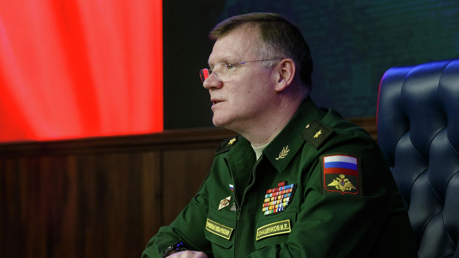 Минобороны РФ провело вечерний брифинг по ситуации на Донбассе