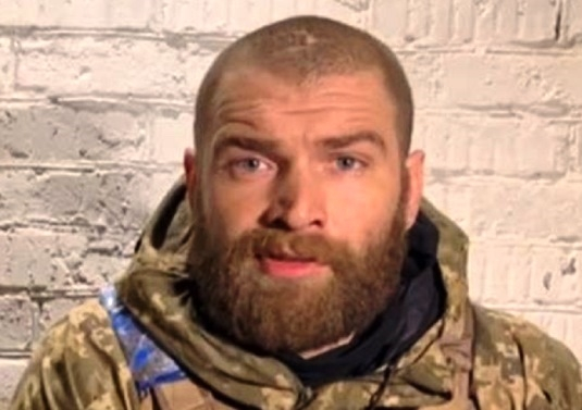 Первые кадры с Сергеем Волынским (Волыной), сдавшимся в плен российским военным