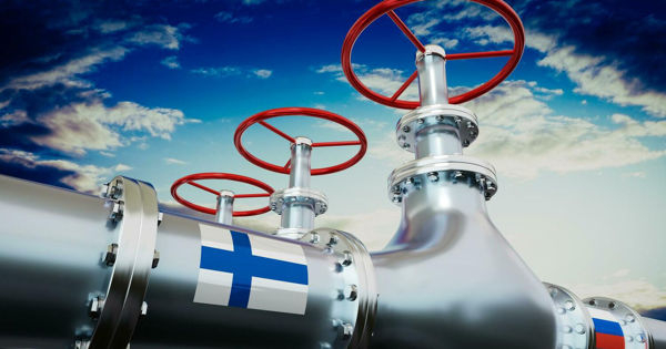 Прекратились поставки российского газа в Финляндию