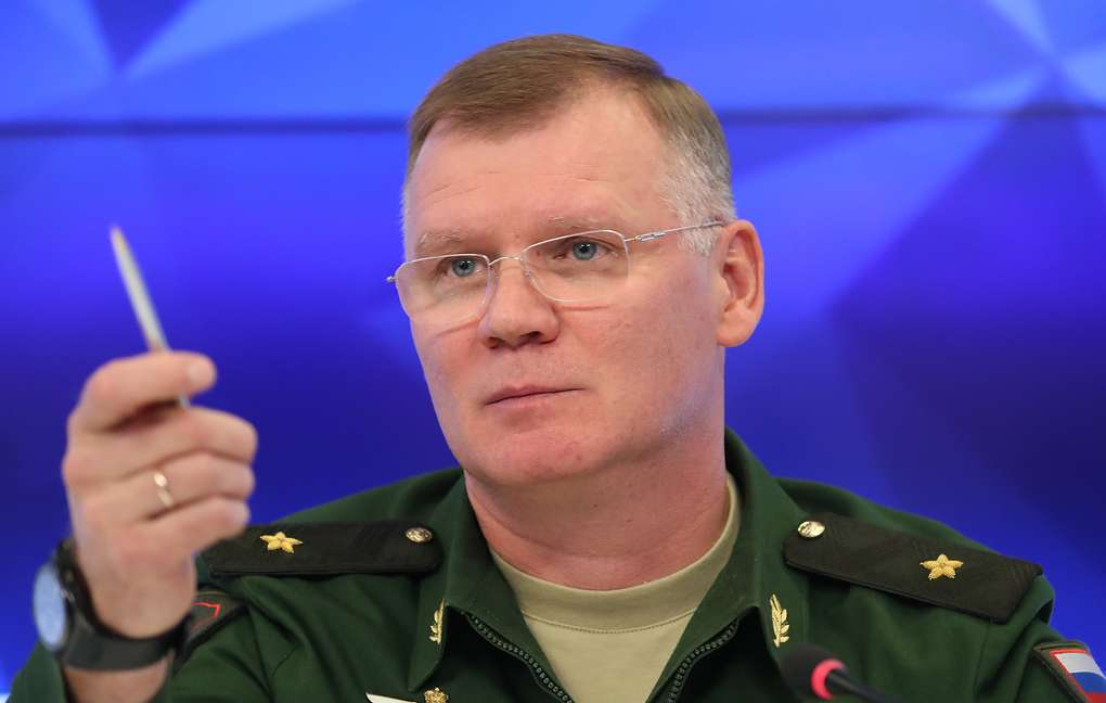 Минобороны РФ провело вечерний брифинг по ситуации на Донбассе