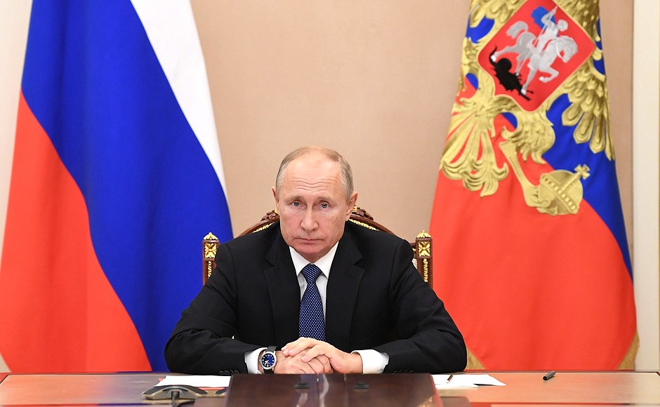 Путин выступил на заседании ВЕЭС