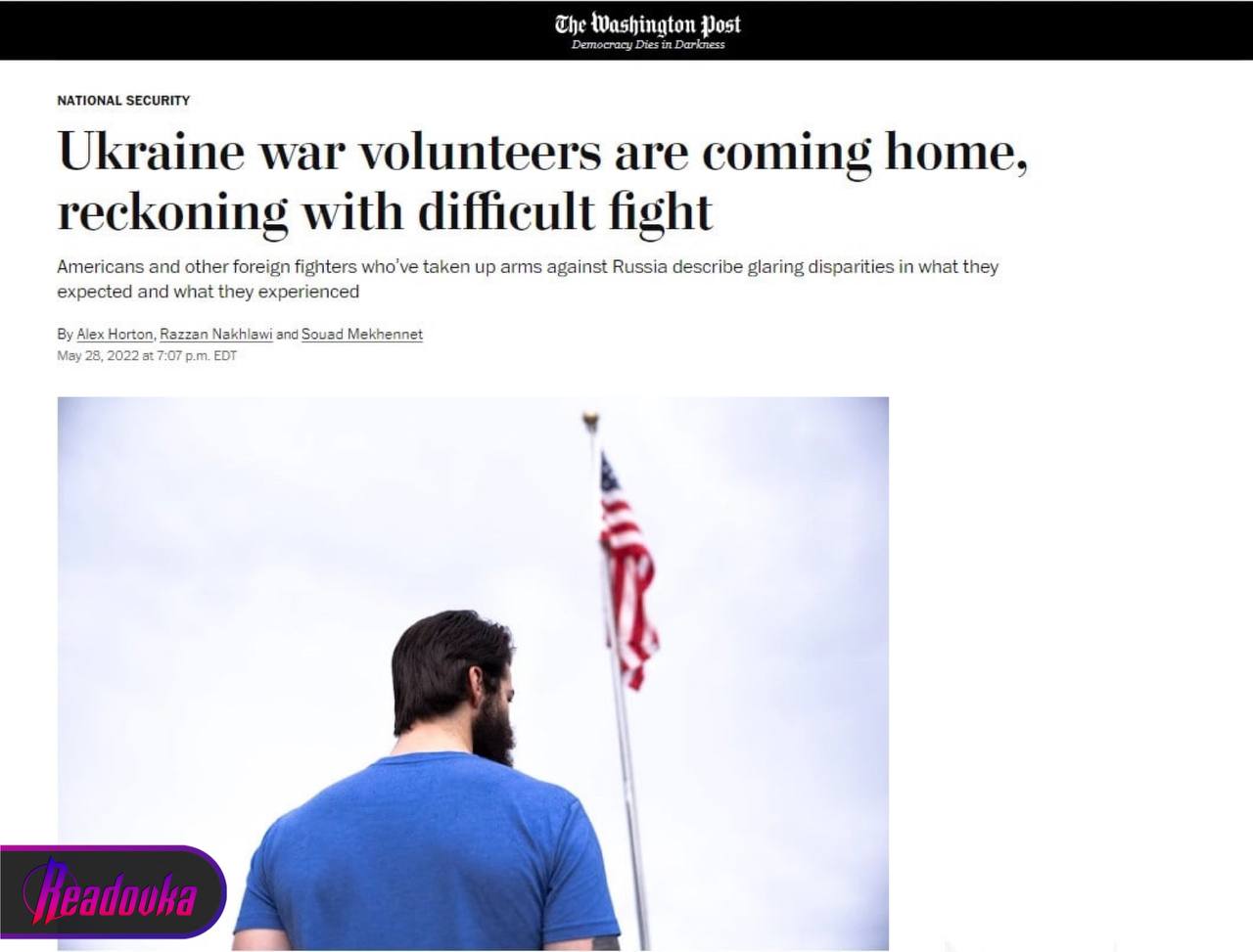 The Washington Post: иностранные наемники уезжают с Украины из-за нехватки оружия