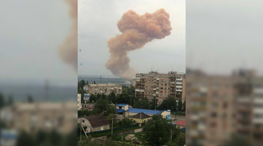 В бомбоубежищах хим.завода «Азот» в Северодонецке находятся мирные жители