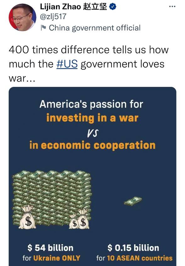 США вложили в Украину почти в 400 раз больше денег, чем в сотрудничество со странами Юго-Восточной Азии