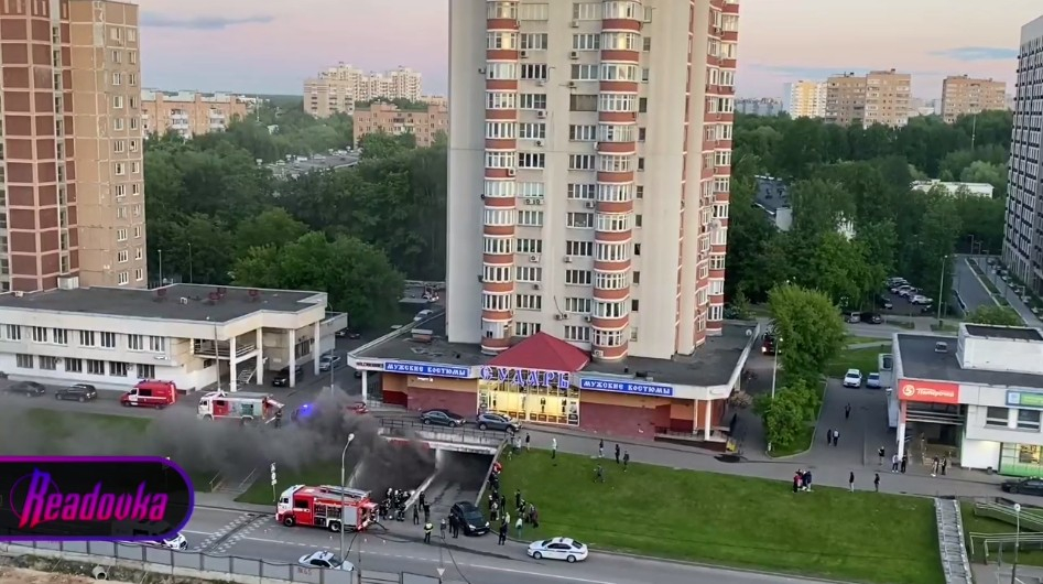 В Южном административном округе Москвы произошел пожар на автомойке