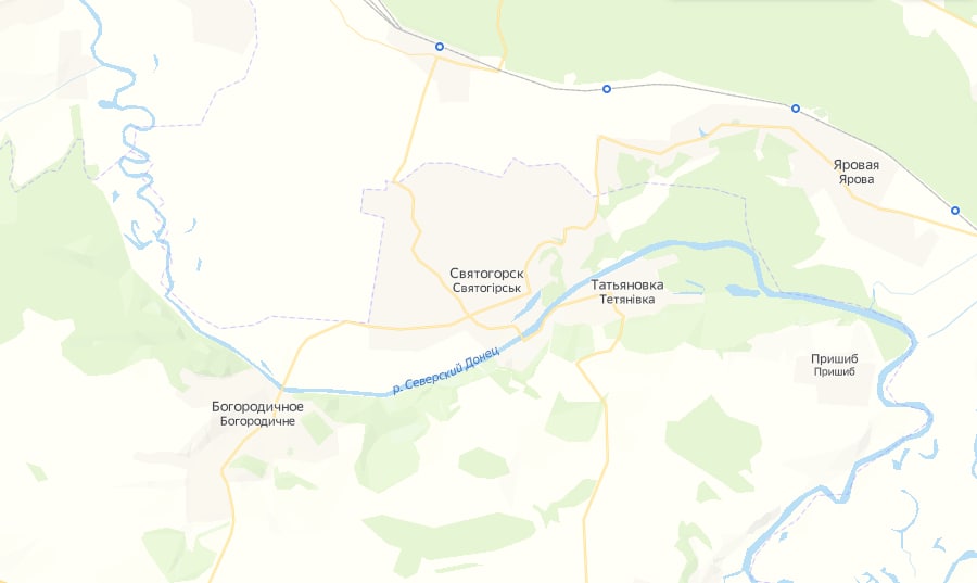 ВС РФ завершают освобождение Святогорска и окружающей его территории в ДНР