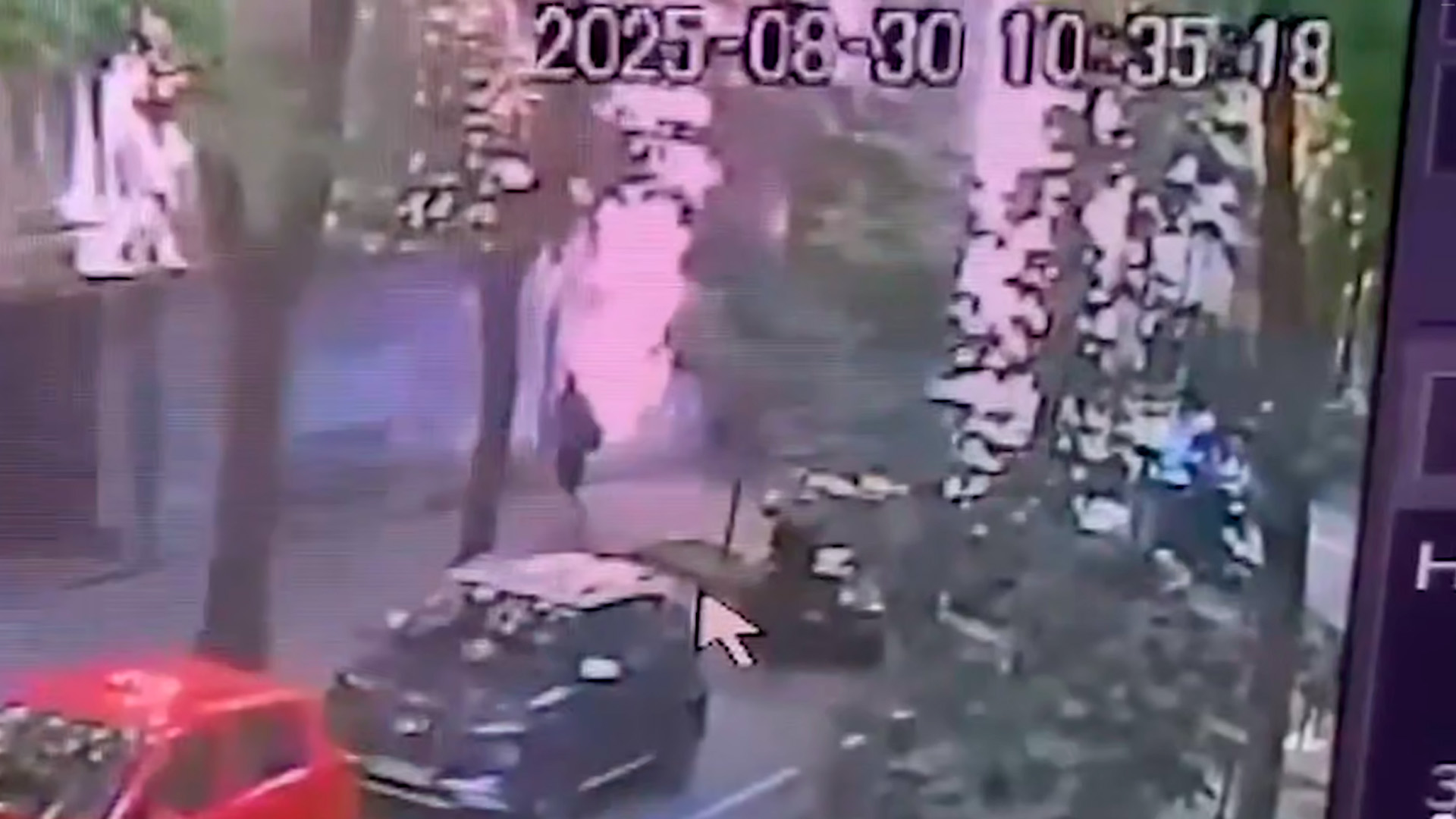 Момент убийства экс-спикера Рады Парубия попал на видео
