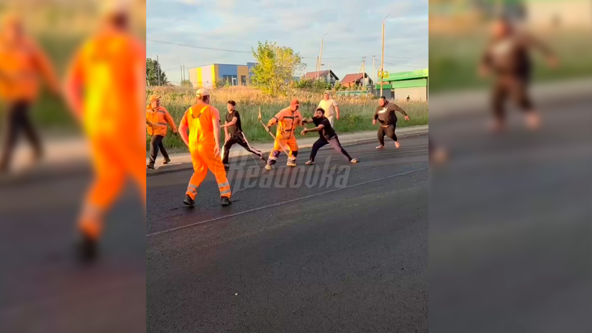 В Серпухове пьяные цыгане с подростком за рулем устроили дебош на дороге
