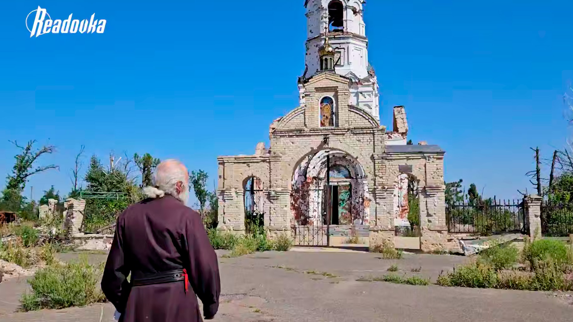 Послушник рассказал, как храм Святителя Николая пережил боевые действия