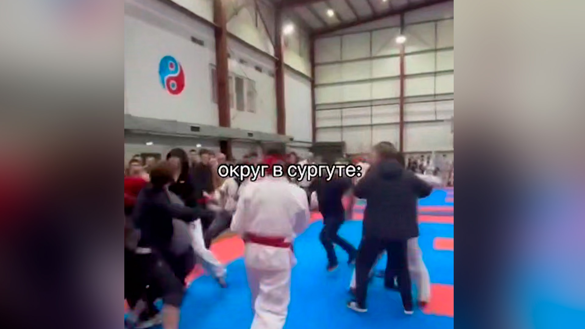 Зрители и спортсмены устроили массовое побоище на соревнованиях ММА в Сургуте