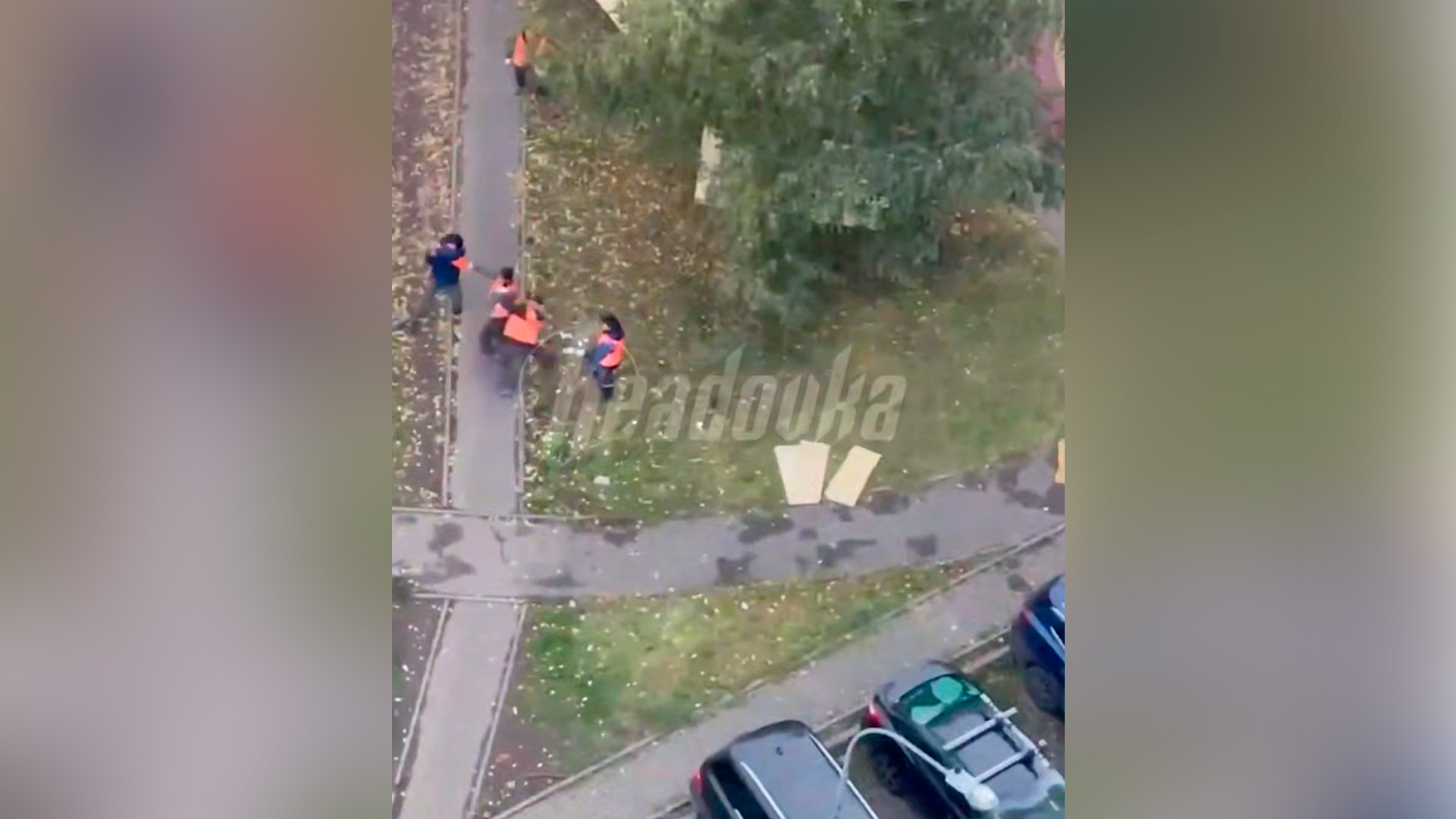 В московском ЖК рабочие подрались из-за фанеры