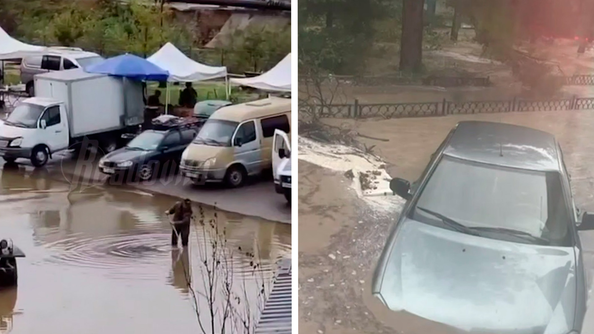 Грязевые потоки парализовали Туапсинский район