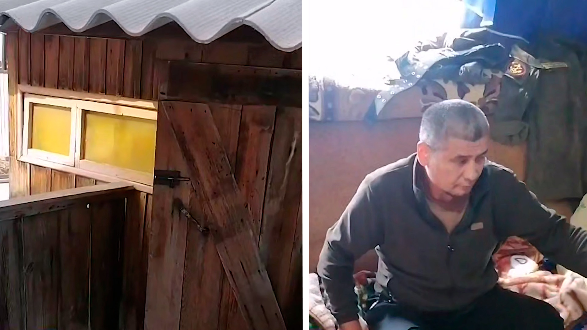 Ветеран СВО вынужден жить в чужой бане в Оренбургской области