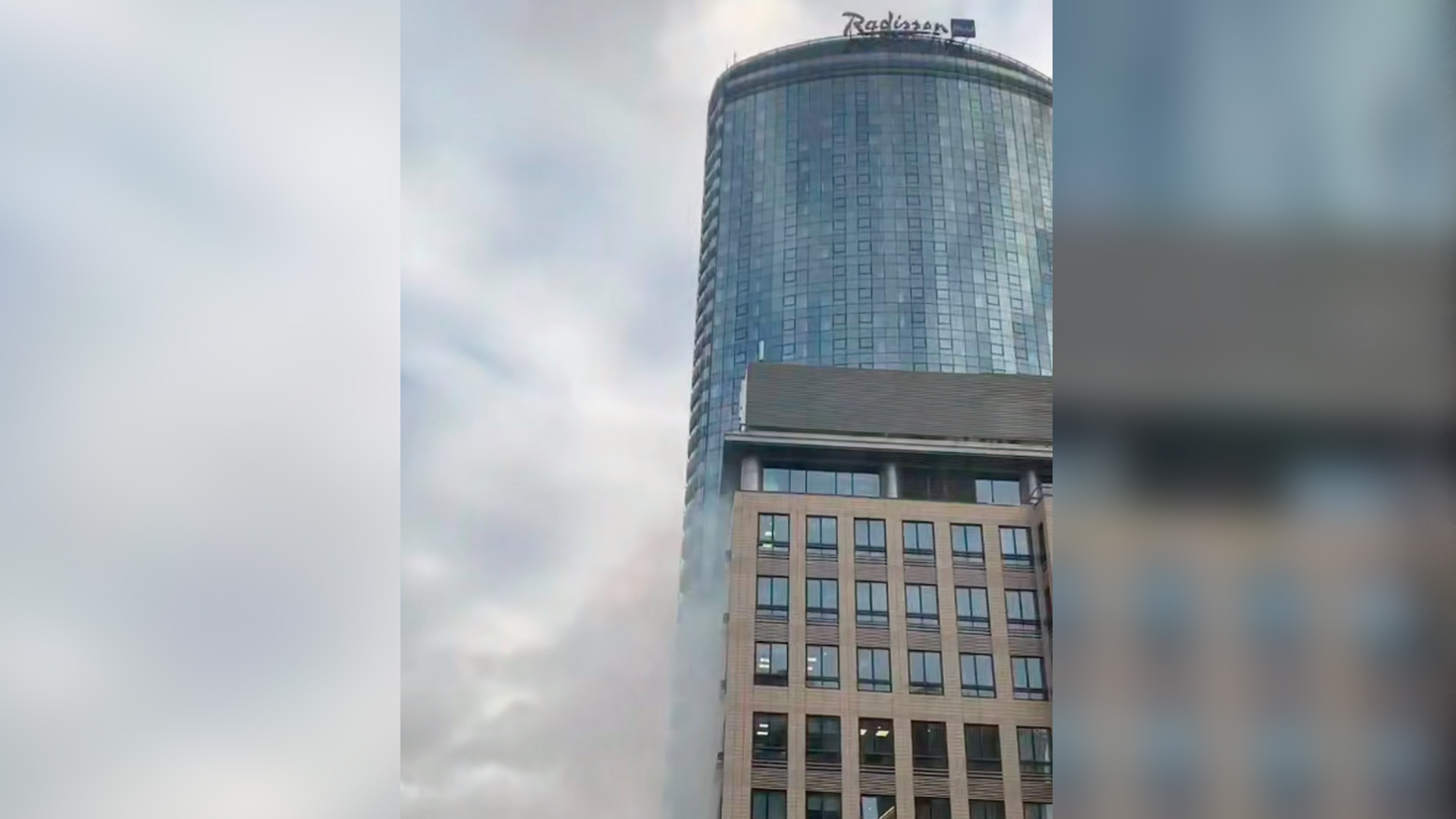 В московском отеле Radisson произошел пожар