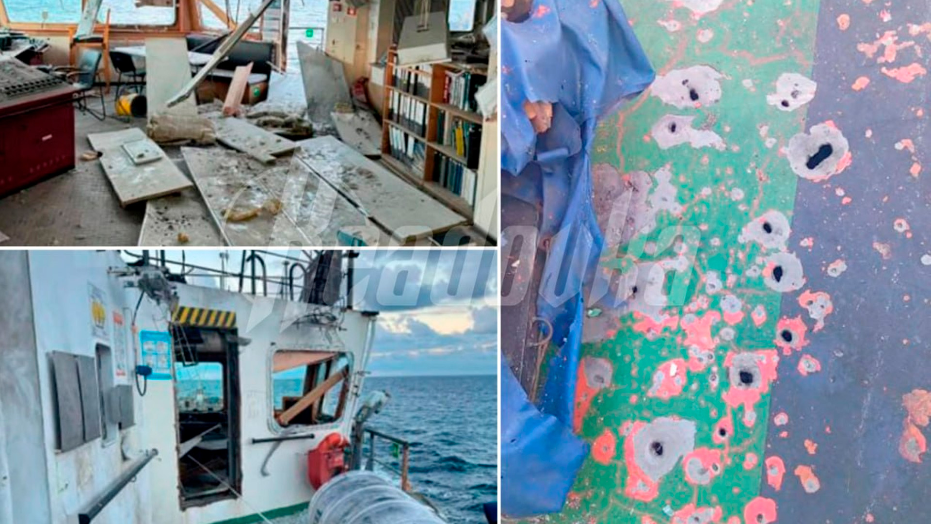 Появились кадры с атакованного ВСУ у побережья Турции российского танкера Midvolga 2