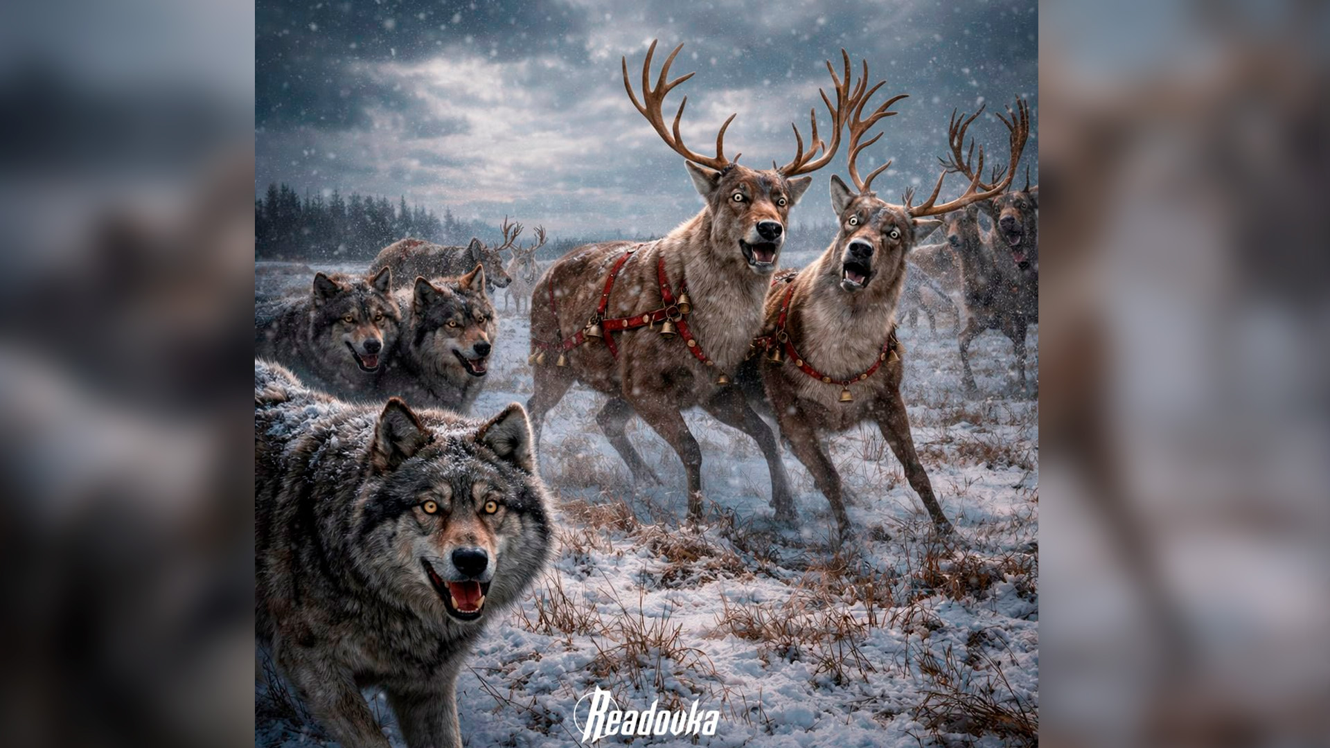 Финны обвинили волков из России в массовом убийстве оленей