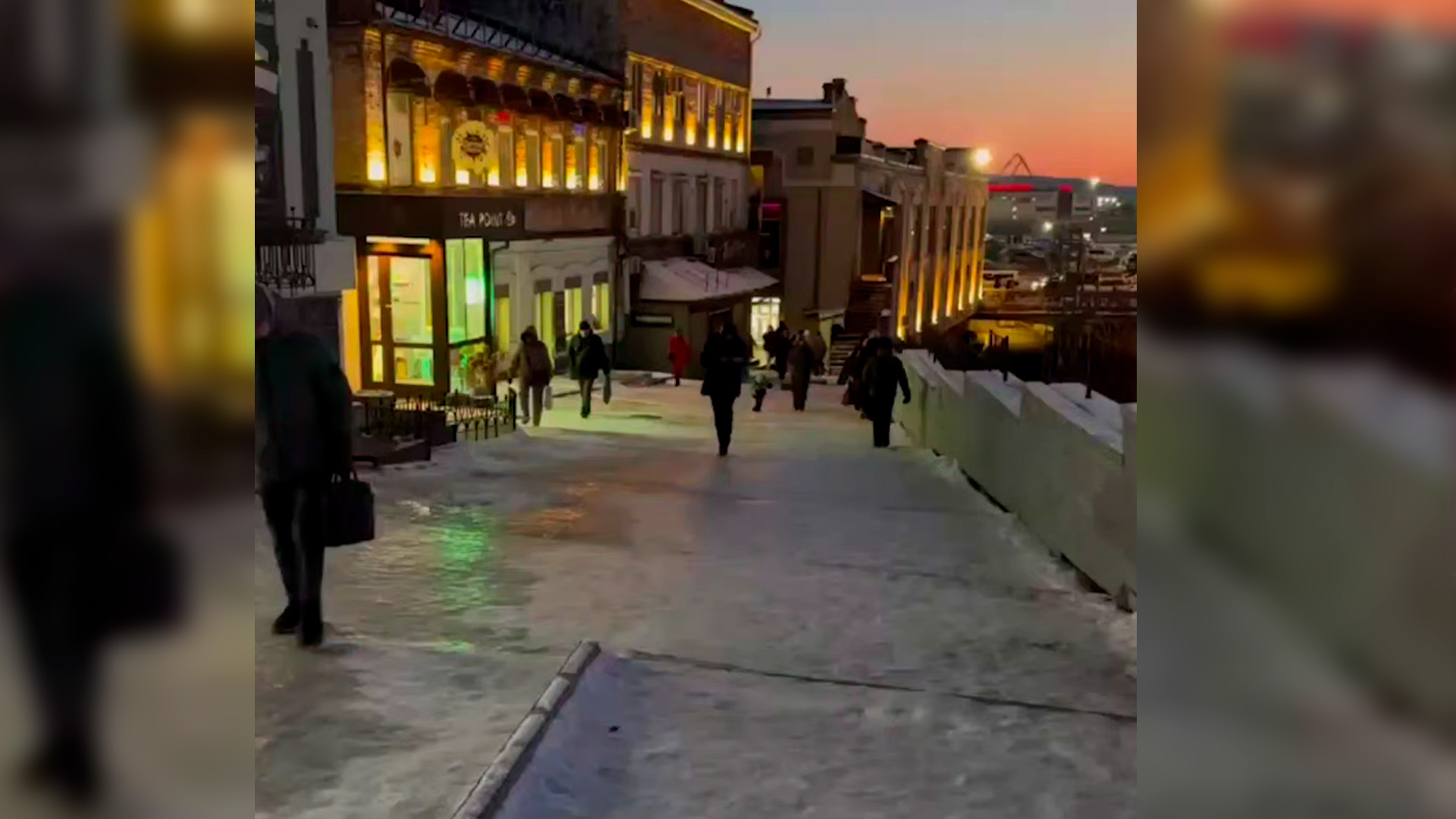 Владивосток превратился в большой каток