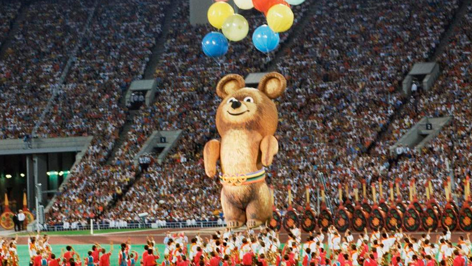 Новым талисманом сборной России выбрали олимпийского Мишку 1980 года