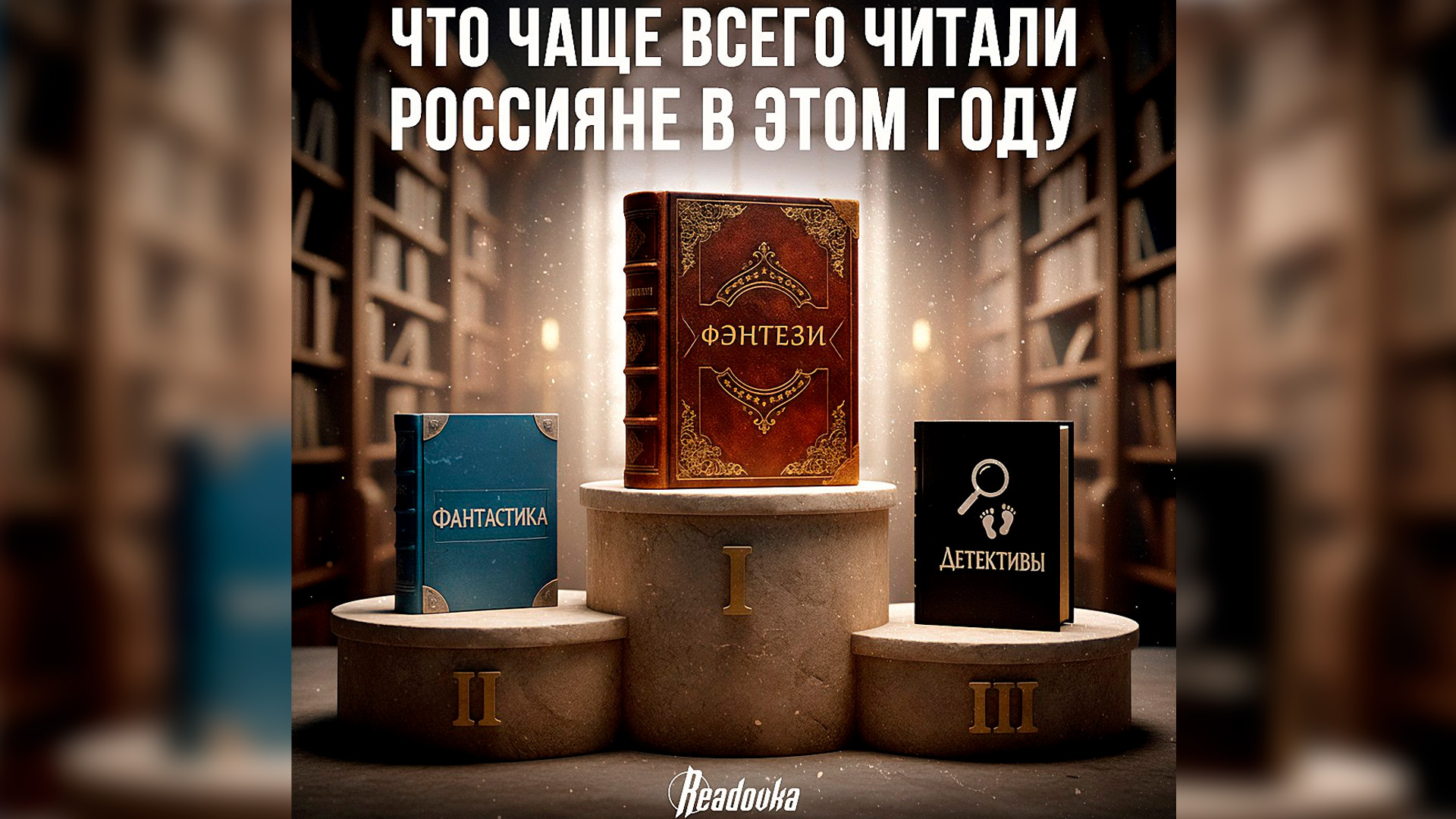Фэнтези возглавило рейтинг книжных предпочтений россиян в 2025 году