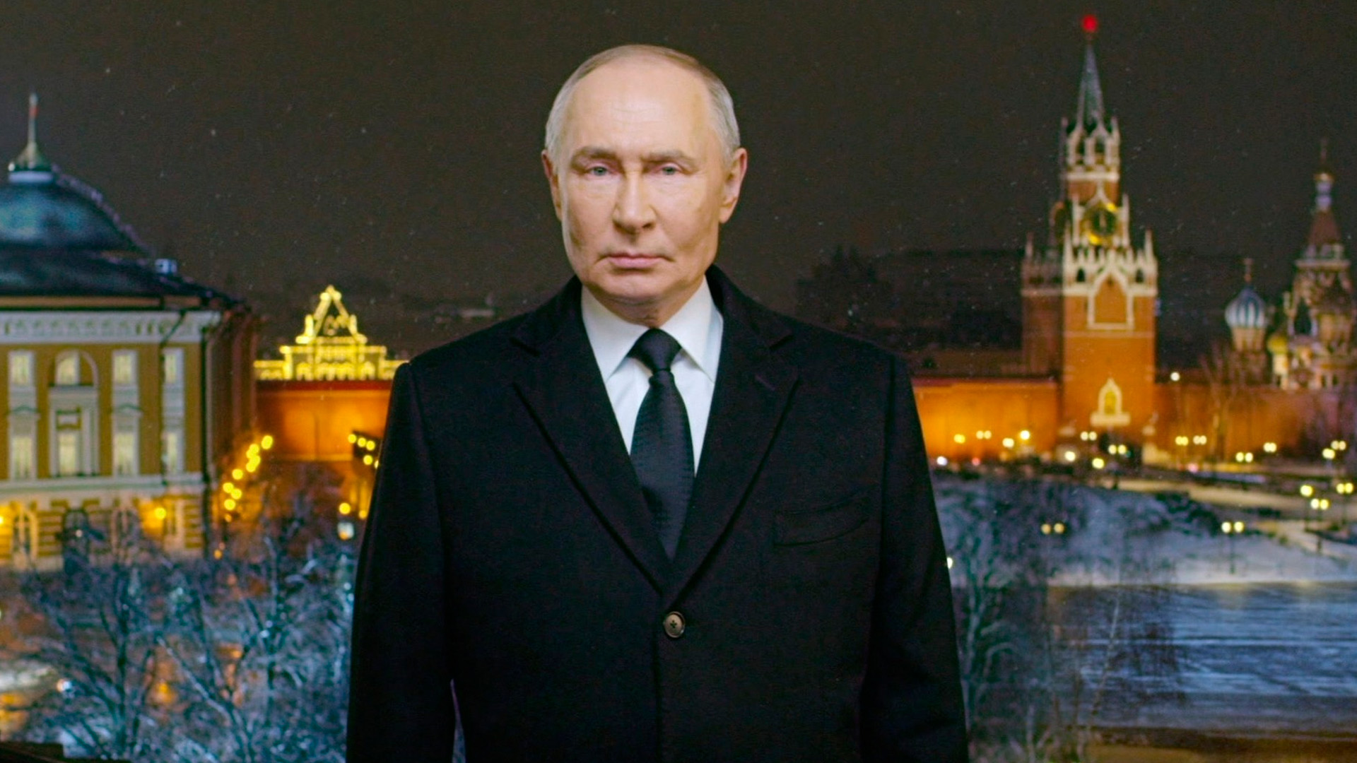 Президент поздравил россиян с Новым годом