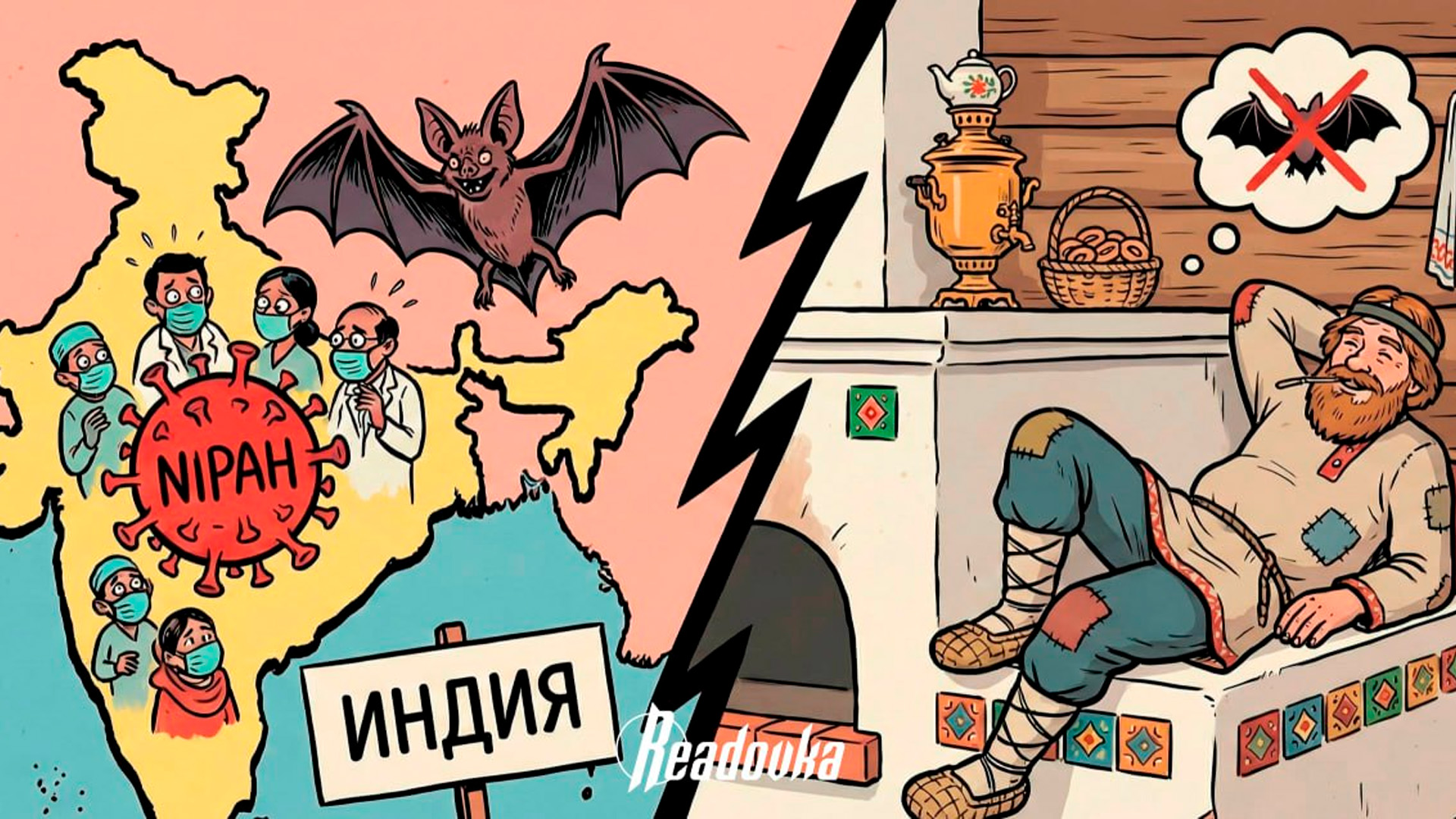 Врач объяснил, почему россиянам не надо переживать из-за смертельного вируса Нипах в Индии