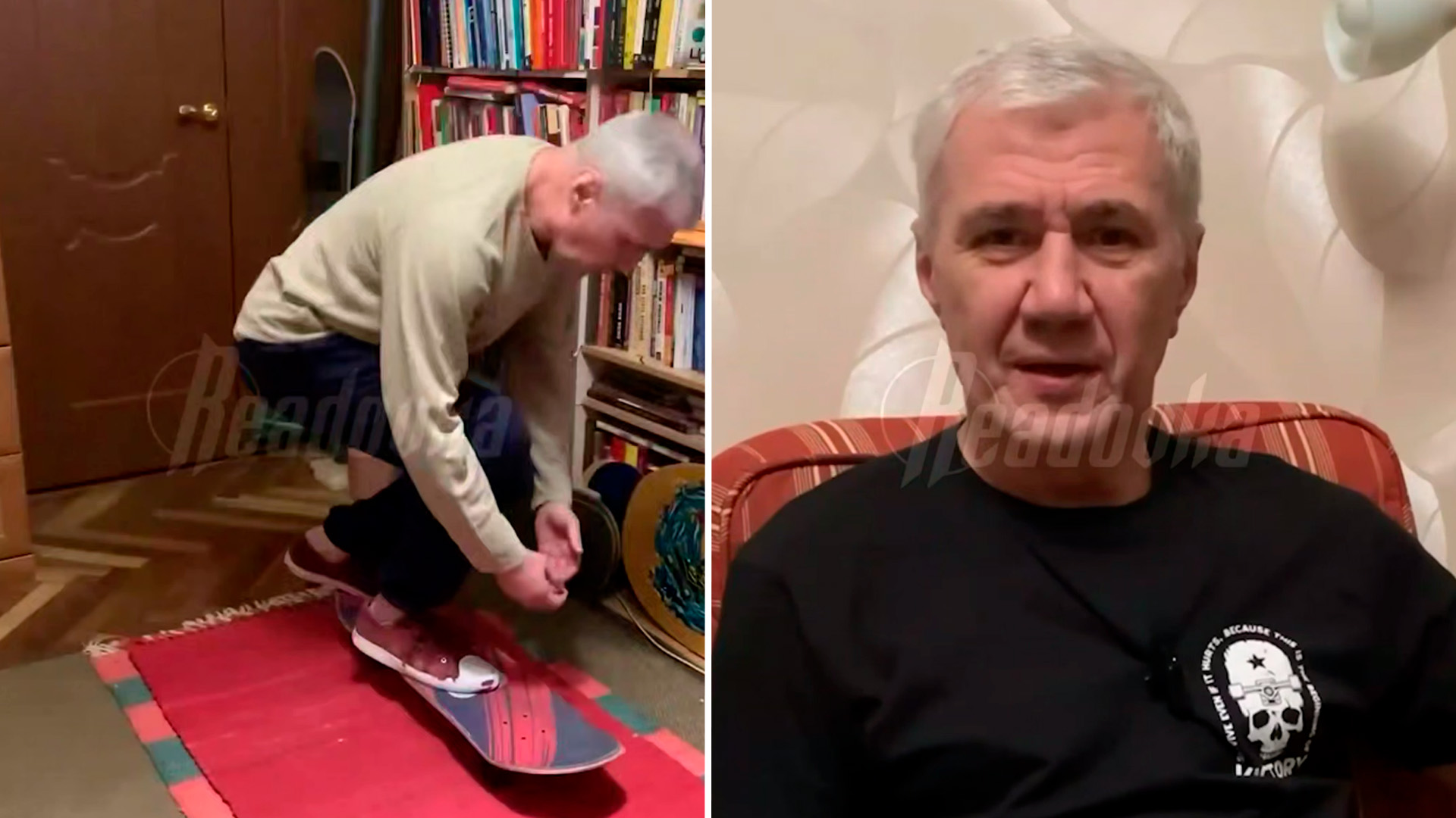 60-летний петербуржец стал скейтером и покорил соцсети