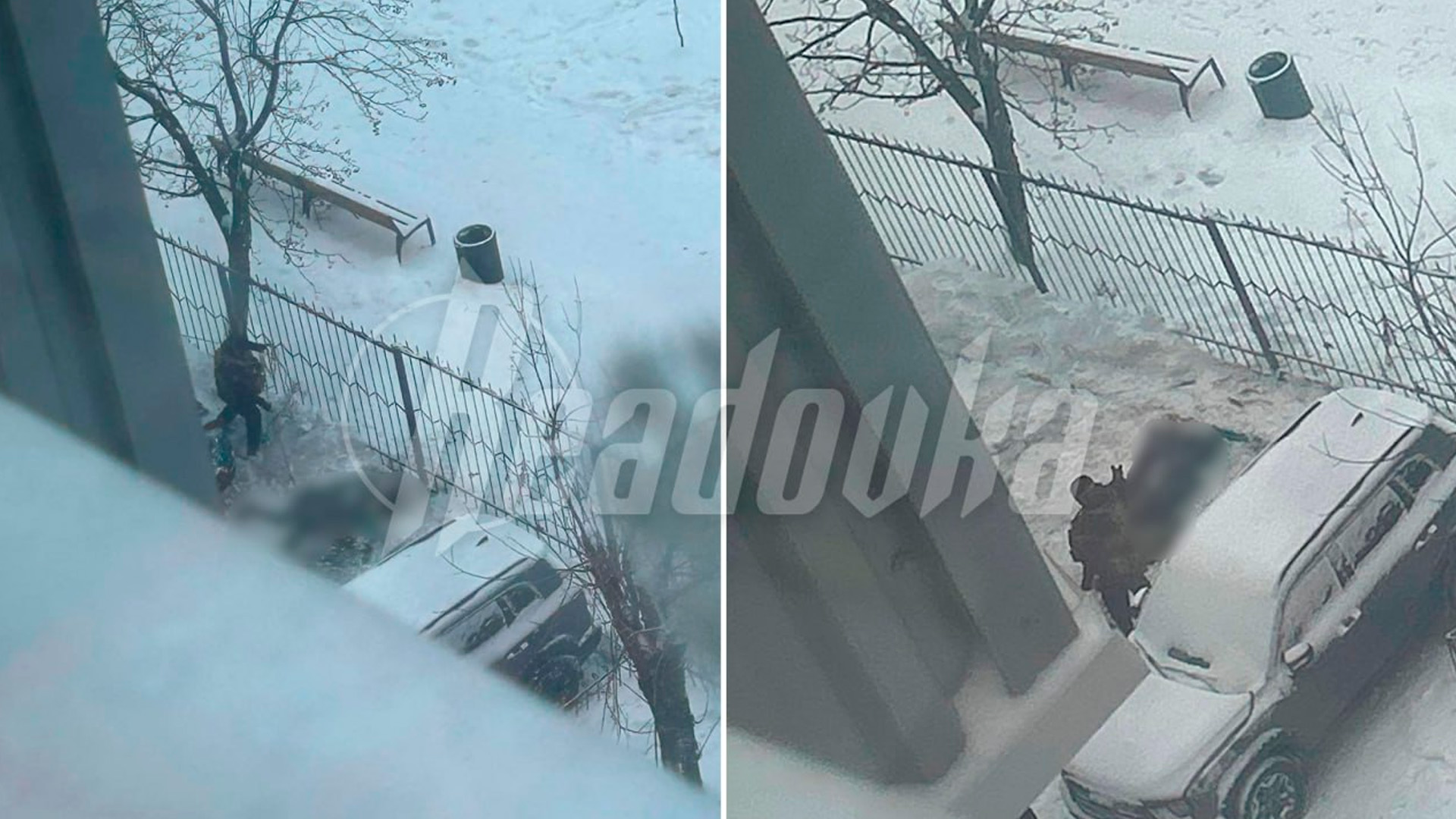 Неизвестный взорвал гранату у дома в Подольске