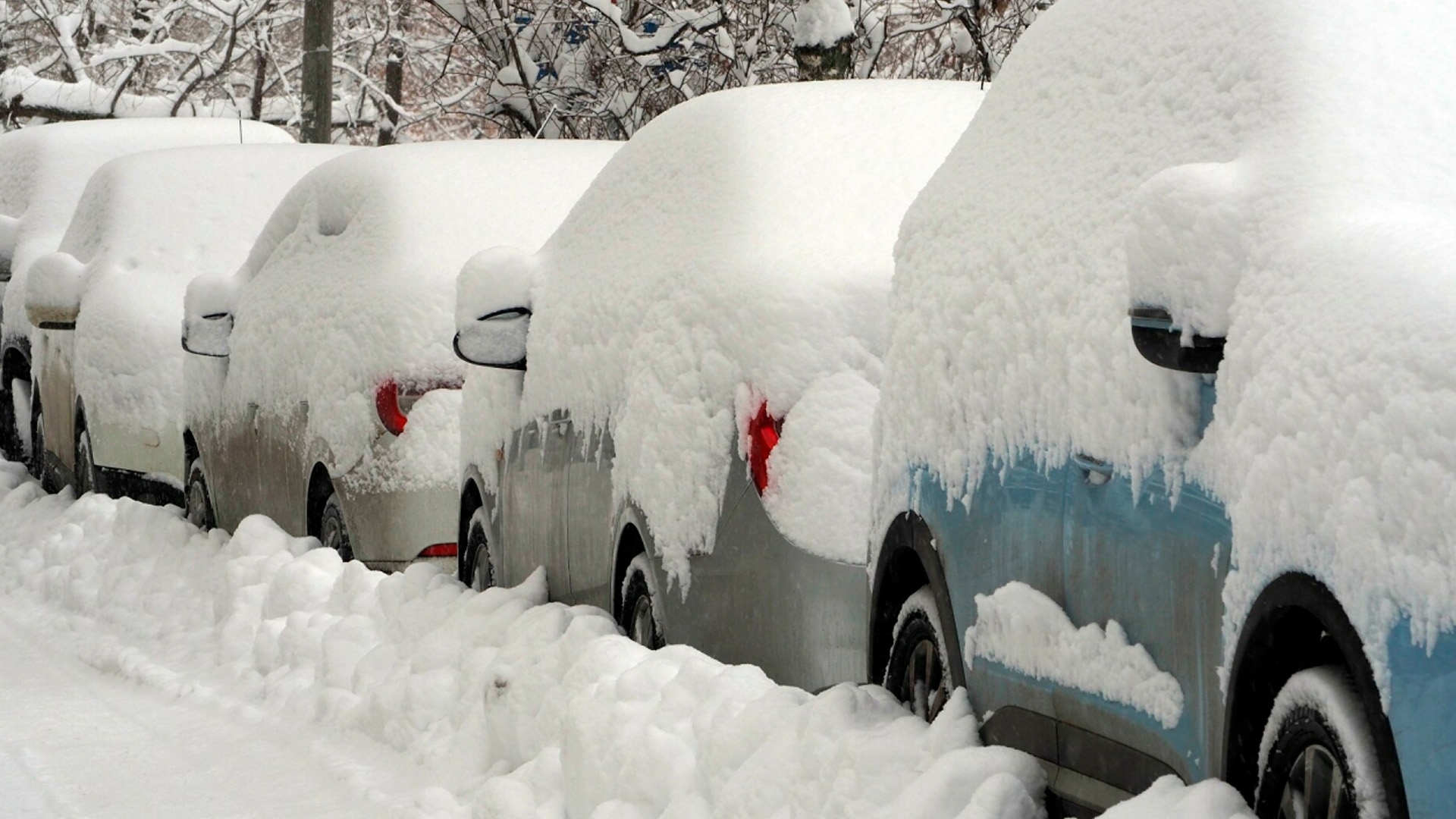 Москву накрыл мощный снегопад