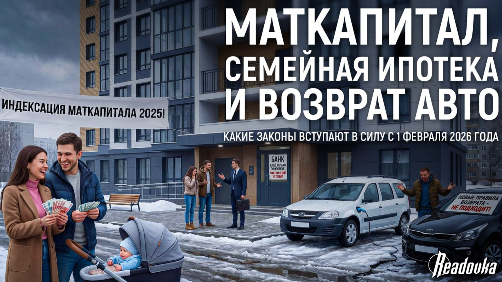 Индексация маткапитала, ужесточение условий семейной ипотеки – какие законы вступают в силу с 1 февраля 2026 года