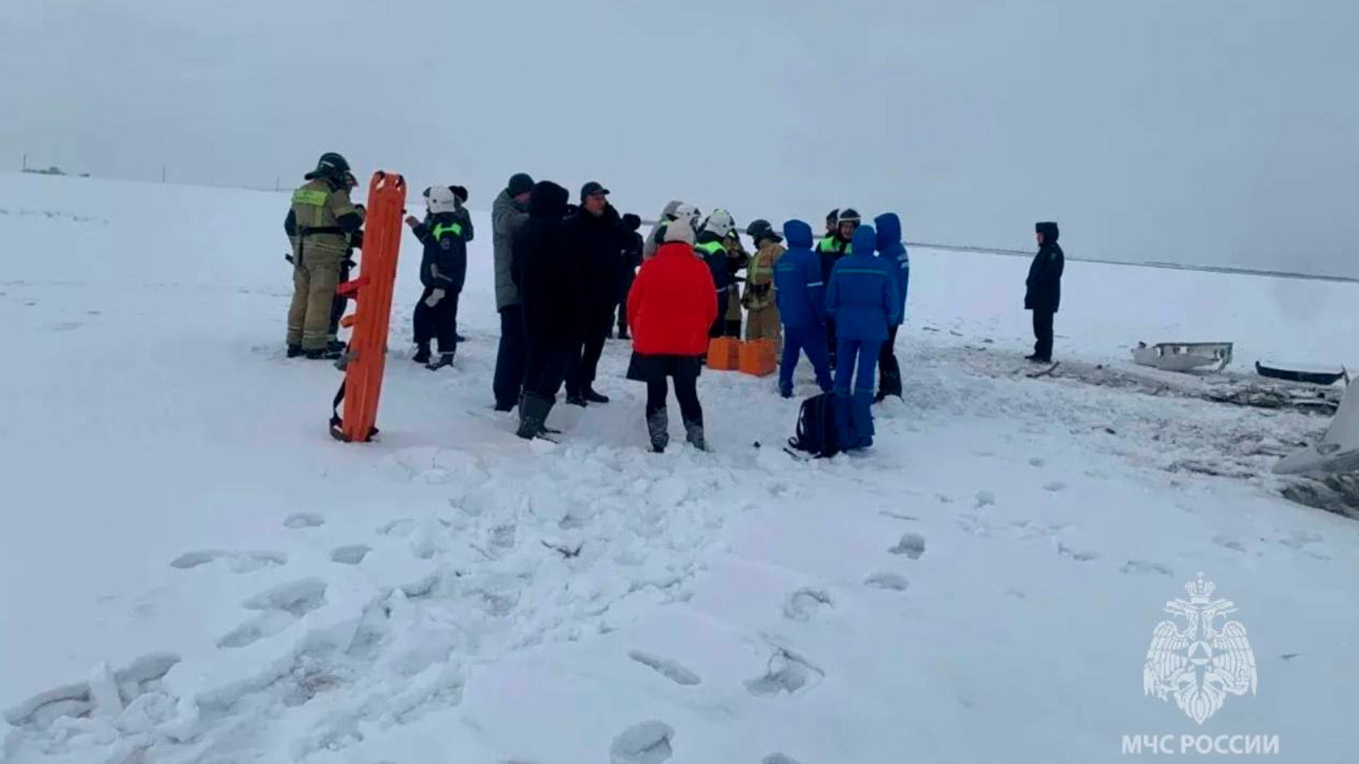 Учебный самолет потерпел крушение под Орском
