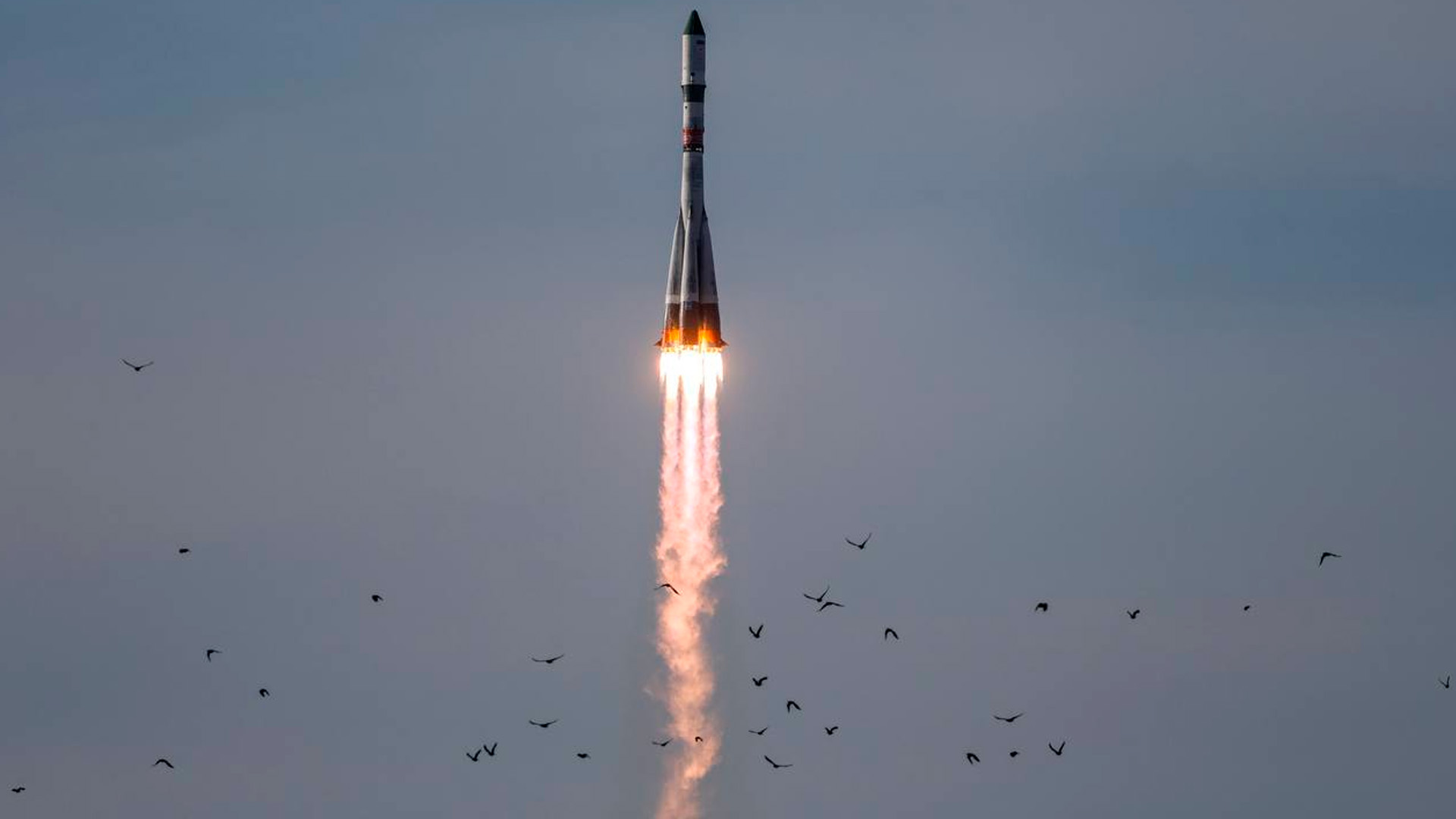 Ракета «Союз-2.1А» с грузовым кораблем успешно стартовала с Байконура