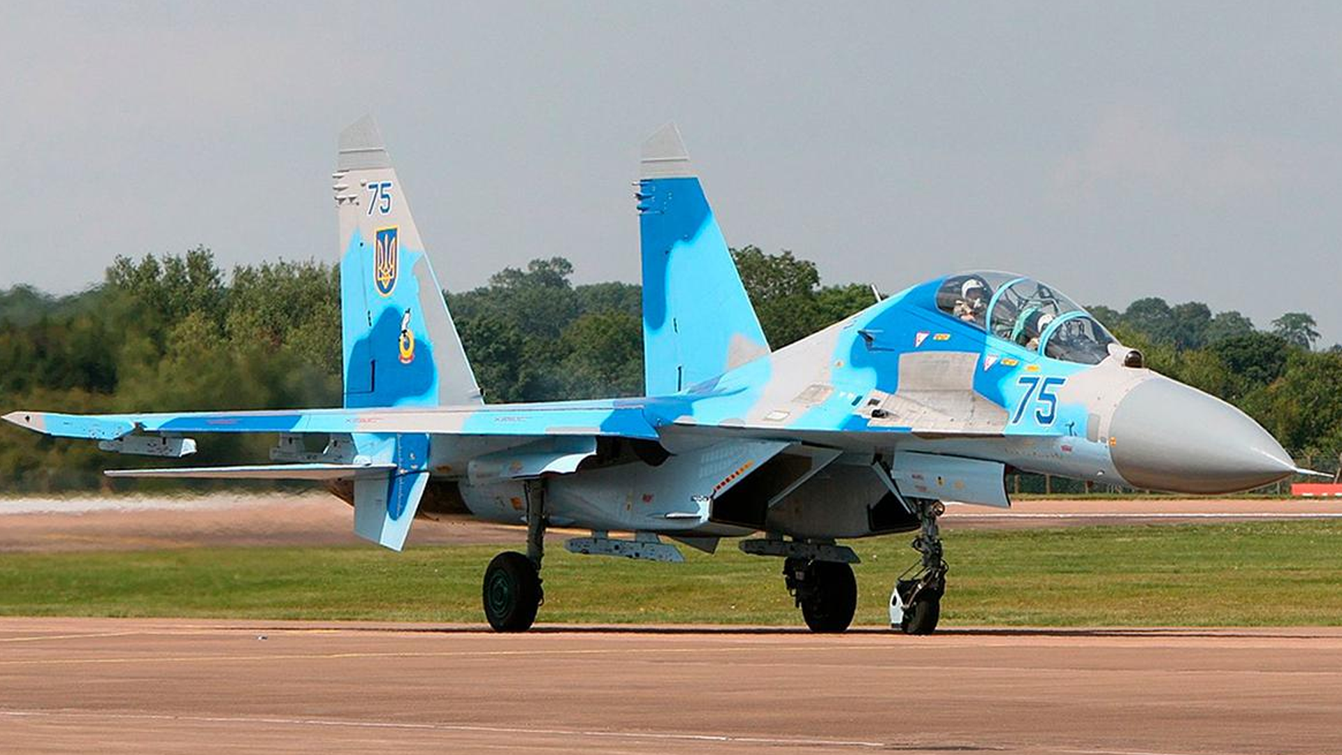 ВКС России сбили украинский истребитель Су-27