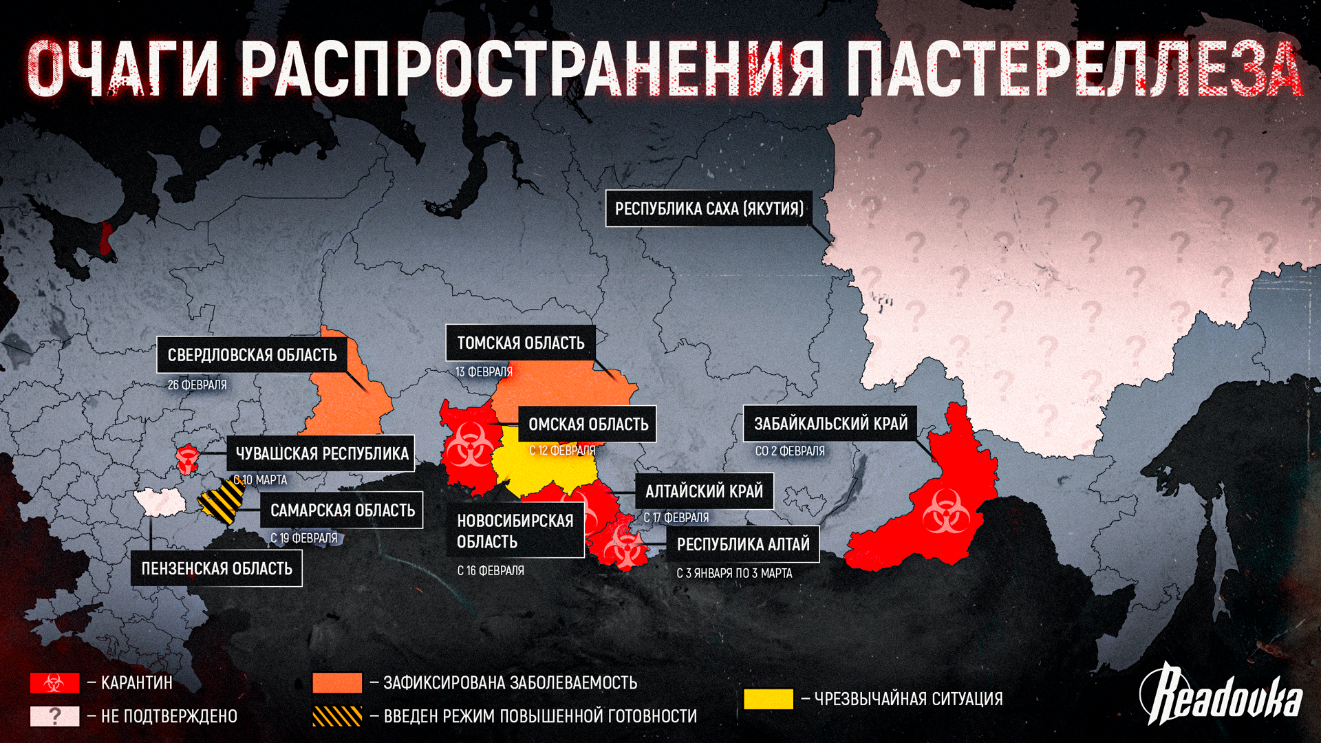 Вспышка пастереллеза в России: у фермеров изымают скот, а компенсации не покрывают убытков