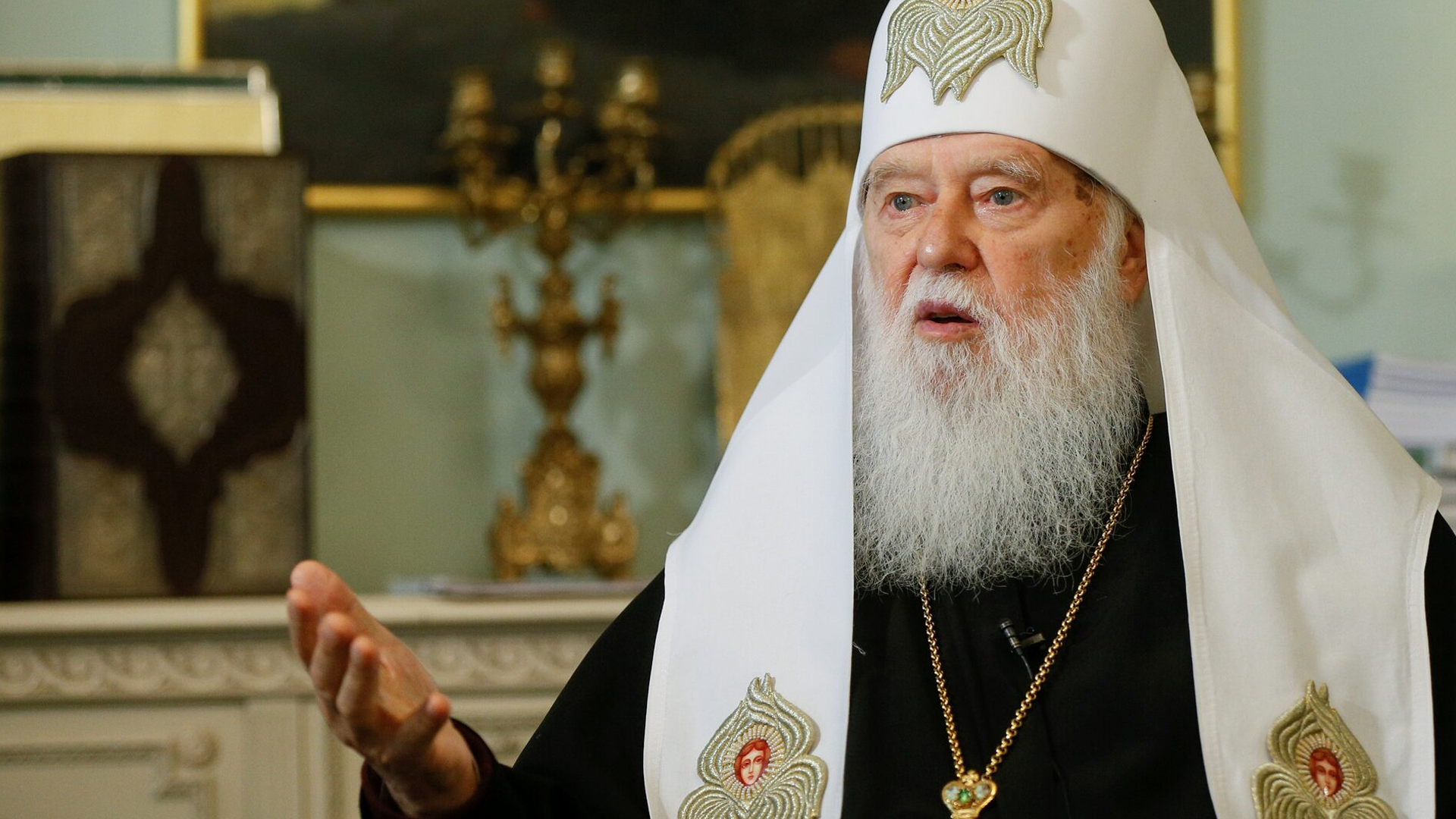 Умер патриарх Украинской православной церкви Киевского патриархата Филарет