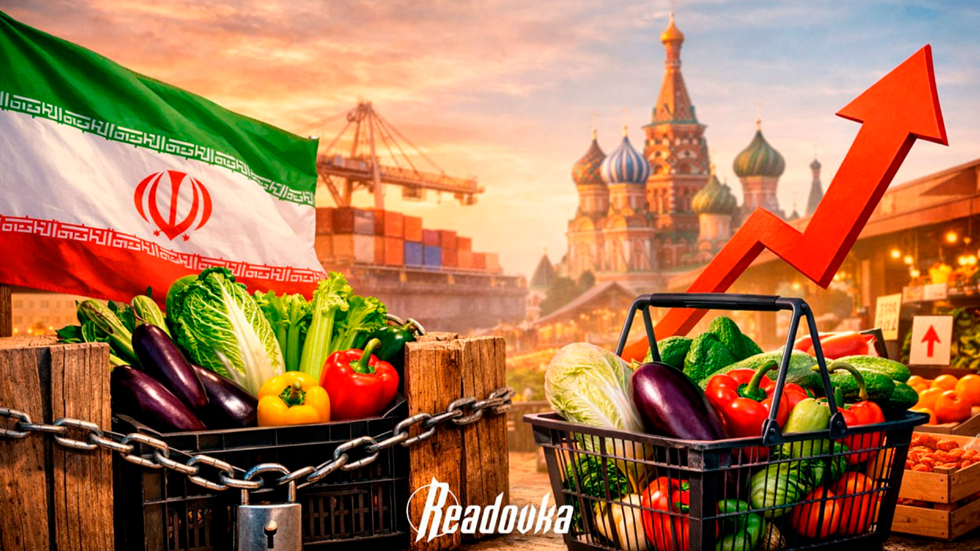 Иран закрыл экспорт продовольствия: под запрет попало более 60% поставок в РФ