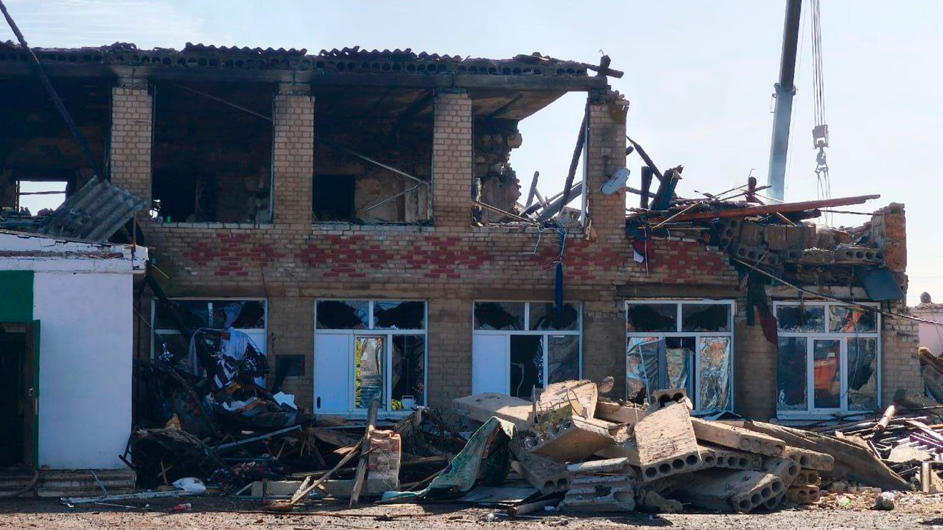 Штаб обороны ДНР показал последствия удара ВСУ по больнице